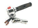 Yamaha XV 1600 Wild Star VP08 [2002] - interruptor do guidão encaixe direito do guidão punho do acelerador 1 polegada-1