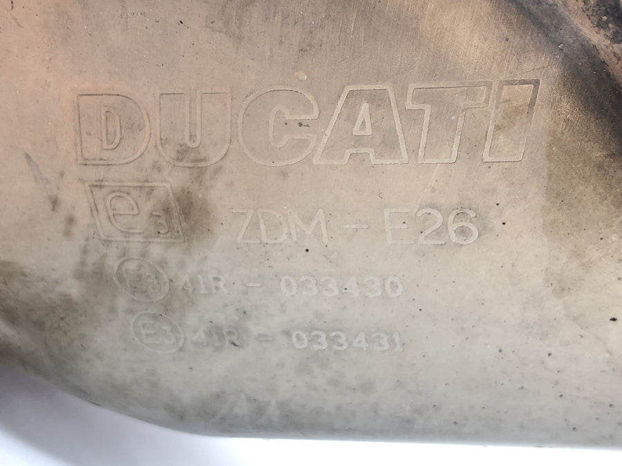 Ducati Multistrada 1200 S Touring [2009] - Silenciador de escape traseiro coletor de escape