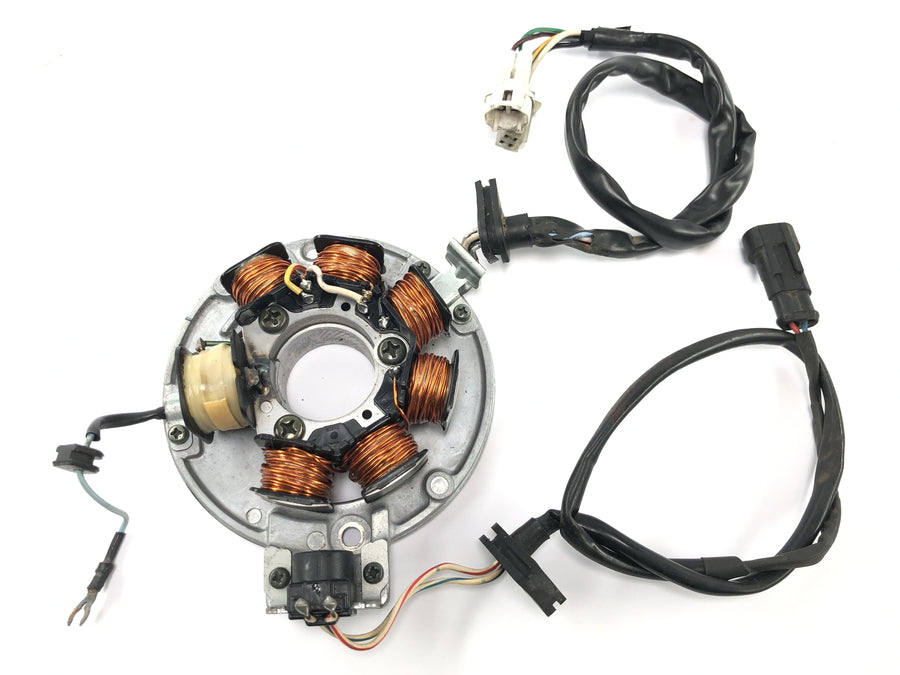 Yamaha DT 125 R DE03 [2000] - Placa base de ignição do estator do alternador