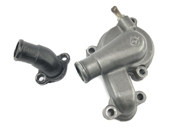 Husqvarna TE 610 H6 8AE [TE 570 H7] - Tampa da bomba de água, carcaça da bomba de refrigerante com flange de refrigerante