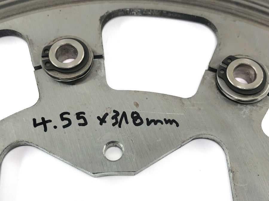 Honda NSR 125 JC20 [1991] - disco de freio dianteiro 4,55 x 318 mm flutuante