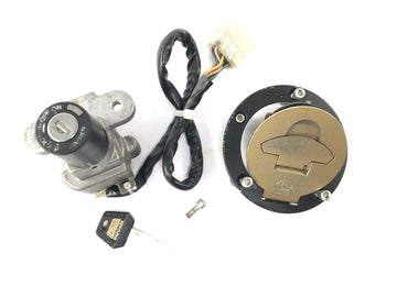 Ducati Monster M600 [1995] - Kit de teclas de conjunto de tampa do tanque de trava de ignição
