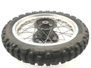 Yamaha XT 350 3yt / 55V [1990] - borda da roda traseira com roda de corrente na parte traseira-7