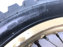 Yamaha XT 500 1U6 [1981] - Roda traseira com raios dourados 1,85 x 18" com freio a tambor-4