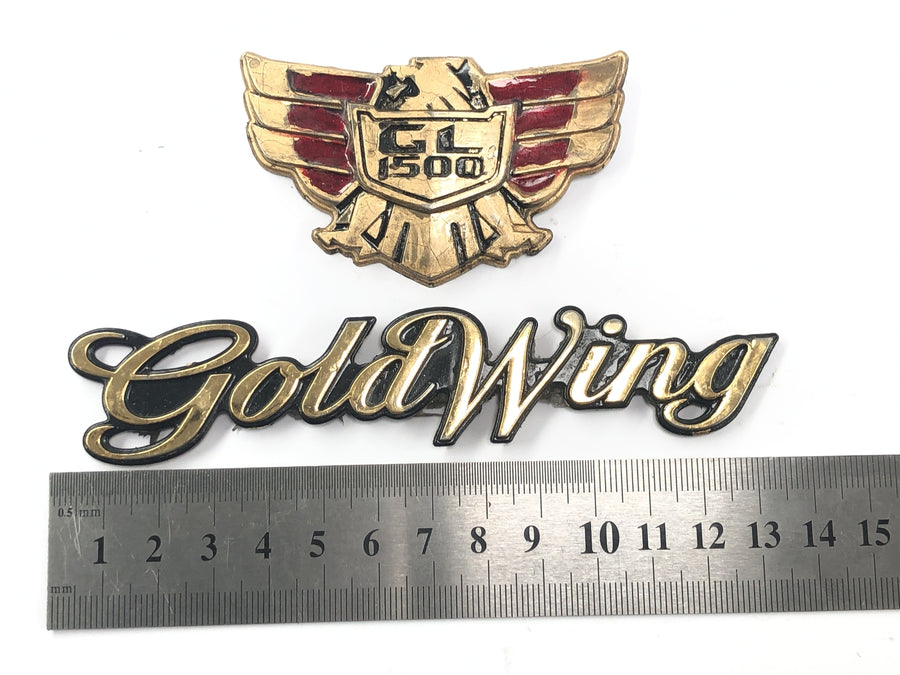 Honda GL 1500 Goldwing SC22 [1993] - emblema com letras do logotipo GoldWing