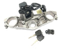 Kawasaki Versys KLE 650 A [2006] - Conjunto de fechadura com fechadura de ignição da ponte do garfo superior e fechadura de assento-5