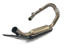 SWM RS 125 R B2 [2020] - Tubo Y do coletor de escape com proteção térmica-4