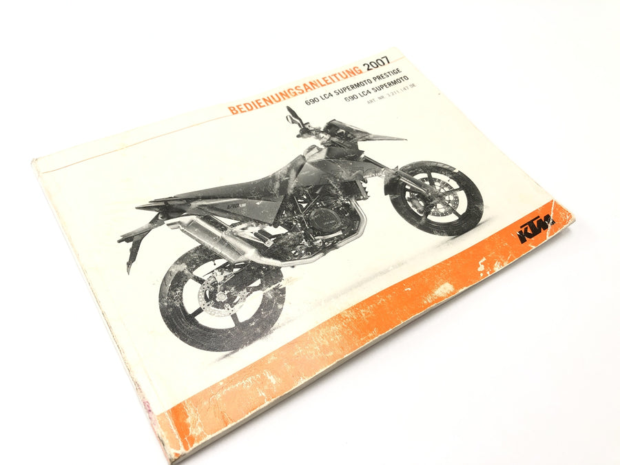 KTM 690 SM Prestige [2007] - Instruções de operação