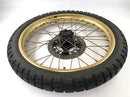 HONDA NX 650 RD08 [1995] - Jora da roda dianteira Roda de raio de 21 polegadas Hastes dianteiras DOT-1