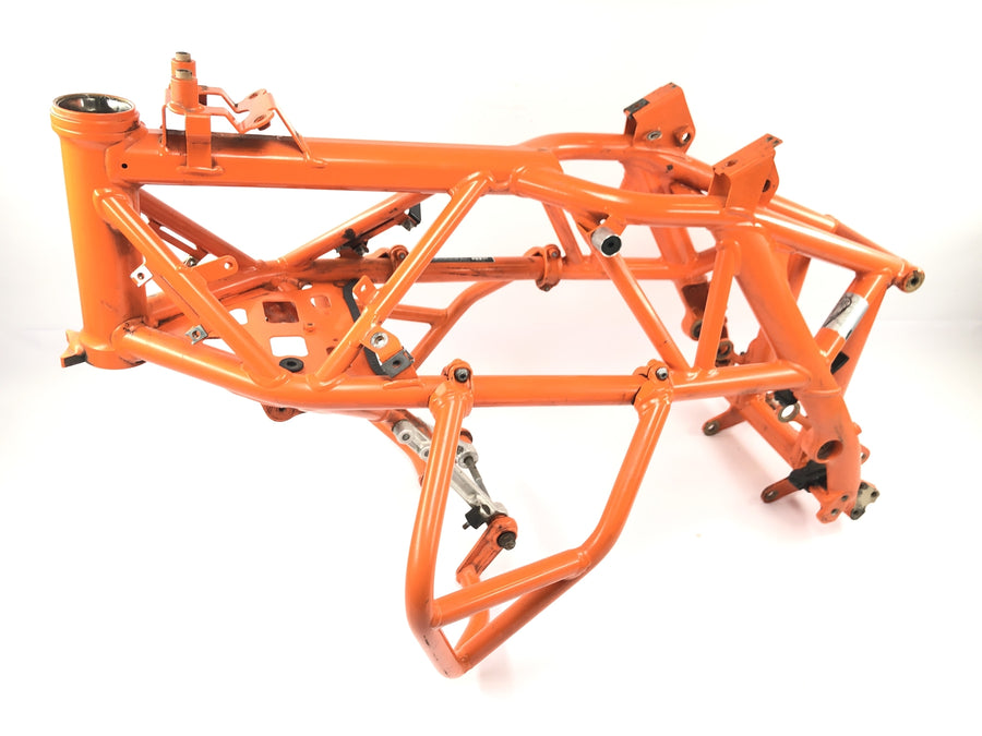 KTM Duke 690 A3 [2012] - Quadro chassi principal com papéis
