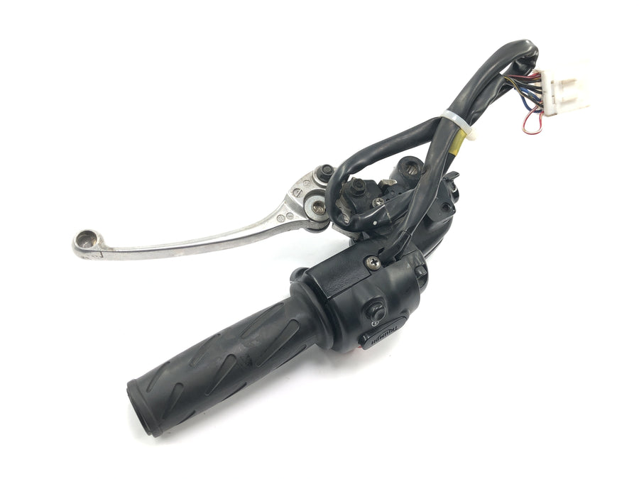 Triumph Bonneville T100 986MF [2012] - Encaixe do guiador, direito, interruptor do guiador, bomba de travão, dianteiro