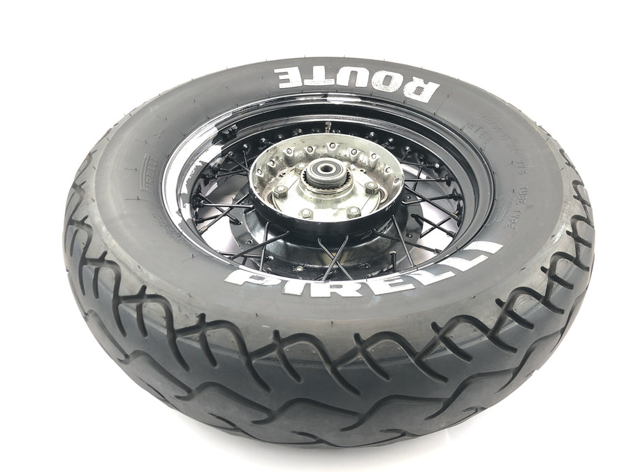 Yamaha XVS 650 4VR [1997] - Roda traseira com raios 3,50 x 15"