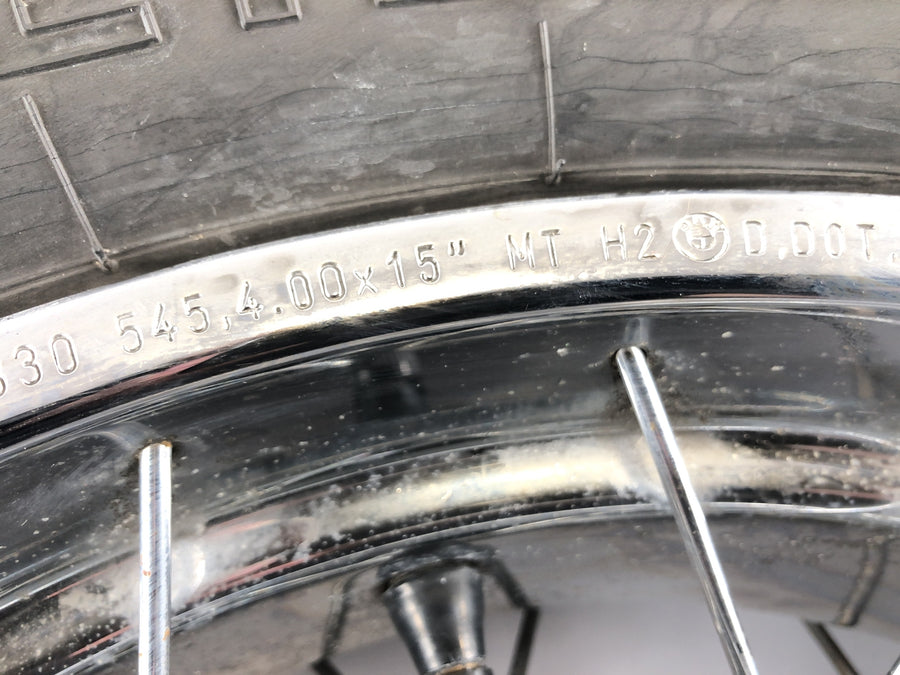 BMW R 1200 C 259C [1997] - Hinterrad Rad Rim na traseira 4.00x15 "