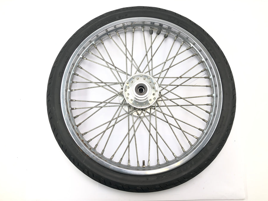 Kawasaki VN 800 VN800A [1996] - cubo do pneu do aro da roda dianteira completo 21 x 18,5"