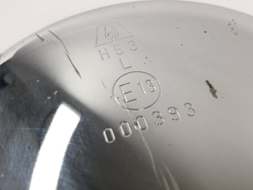 Honda VTX 1800 SC46 [2004] - Espelho retrovisor guiador espelho conjunto cromado redondo - 0