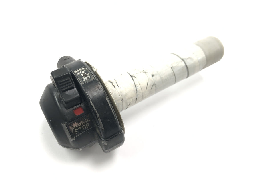 Yamaha XT 500 1U6 [1981] - Punho do acelerador com interruptor no interruptor direito