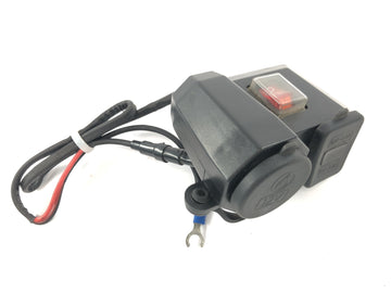 Suzuki Intruder VL 1500 AL [2000] - Tomada USB 12V tomada de carregamento USB dupla