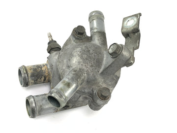 Honda XRV 750 Africa Twin RD04 [1992] - Termostato do líquido refrigerante Carcaça do termostato do líquido refrigerante Distribuidor do líquido refrigerante Distribuidor de água
