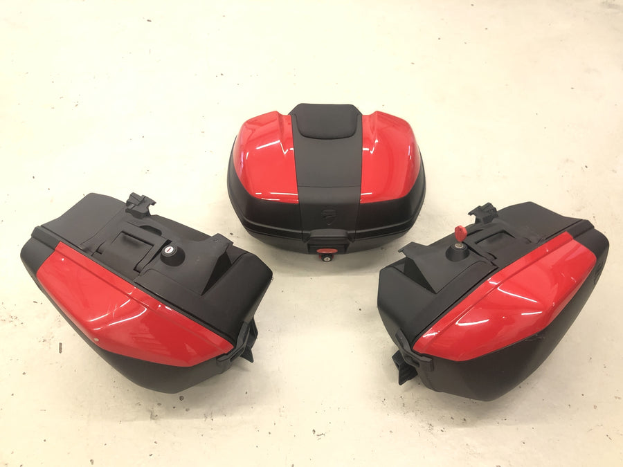 Ducati Multistrada 1200 S Touring [2009] - Conjunto de mala lateral top case conjunto de mala