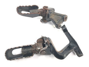 Honda XL 600 RM PD03 [1985] - Apoio para os pés driver par dobrável esquerdo direito