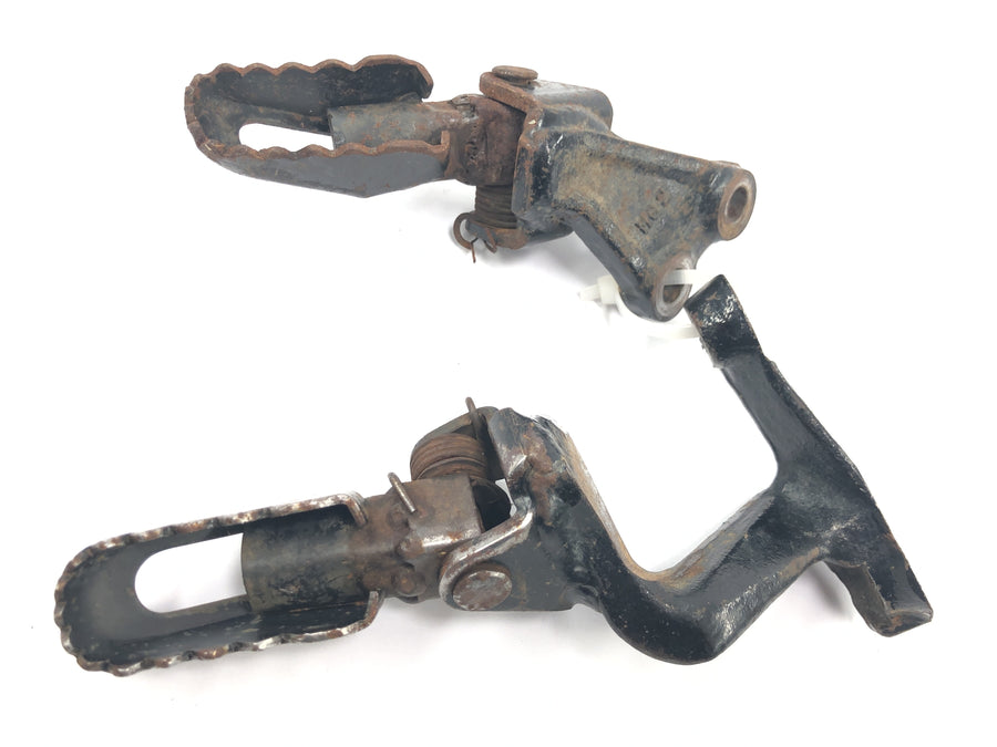 Honda XL 600 RM PD03 [1985] - Apoio para os pés driver par dobrável esquerdo direito