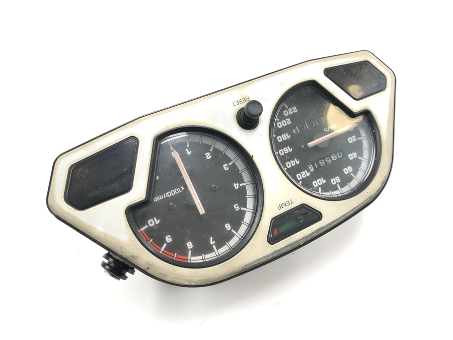 Yamaha XTZ 750 3LD [1989] - Velocímetro do painel de instrumentos do cockpit