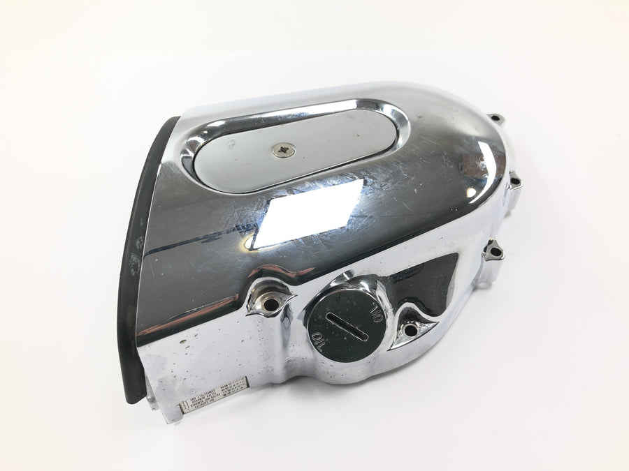 Kawasaki VN 800 VN800A [1996] - Tampa esquerda do motor Tampa do alternador Tampa do motor Tampa Lima