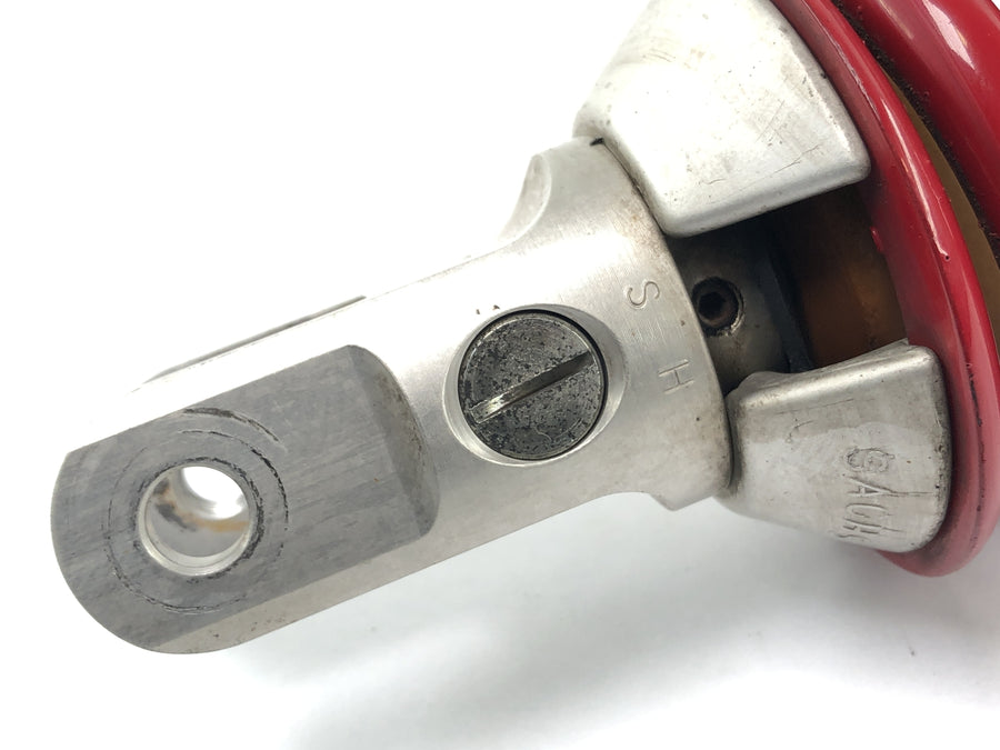 Moto Guzzi Stelvio 1200 4V [2009] - Absorvedor de choque de parafuso de mola no elemento de amortecimento traseiro