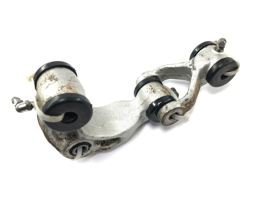 Honda XL 250 R MD03 [1993] - Suspensão da roda traseira com deflexão da alavanca do amortecedor