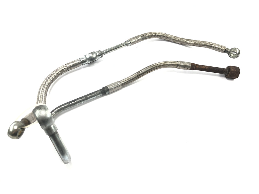 Triumph Speedmaster 900 [2003] - linha de óleo conjunto de linha de óleo de aço flexível para motor