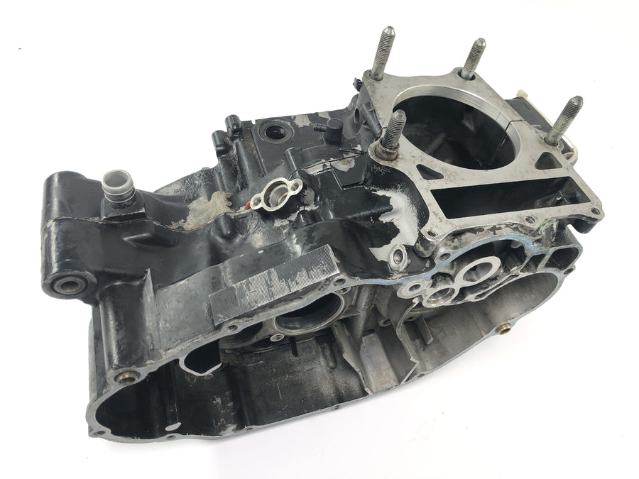 Yamaha XT 500 1U6 [1981] - cárter do motor, bloco do motor, metades da carcaça do motor