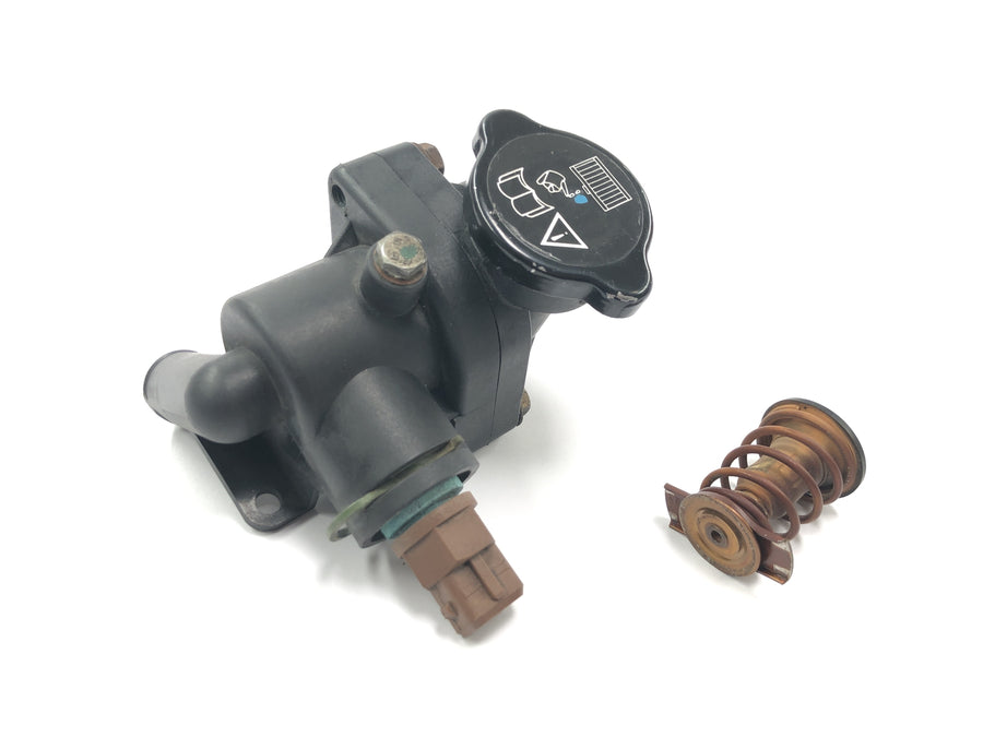 Triumph Tiger 955i 709EN [2003] - Controlador de refrigerante da caixa do termostato