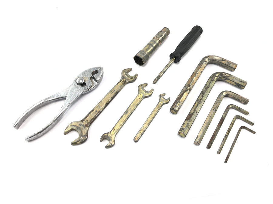 Triumph Daytona 1200 T300D [1994] - Conjunto de ferramentas de bolsa de ferramentas de bordo