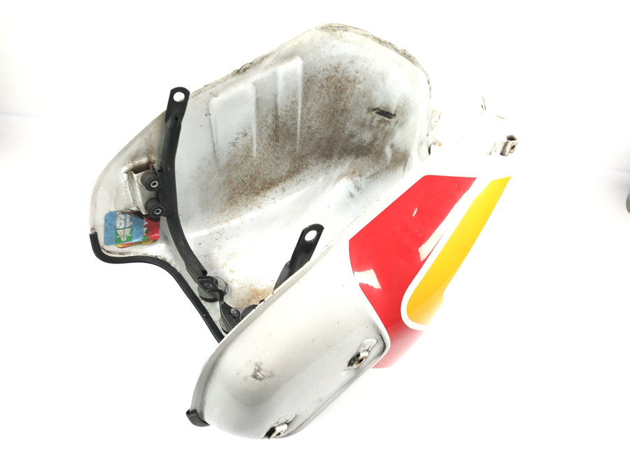 Yamaha XTZ 750 3LD [1989] - Tanque de combustível em inox com amassado