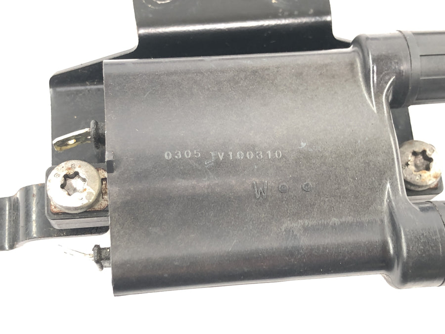 Triumph Bonneville T100 986MF [2012] - Unidade de ignição do módulo de ignição da bobina de ignição com cabo e conector de vela de ignição