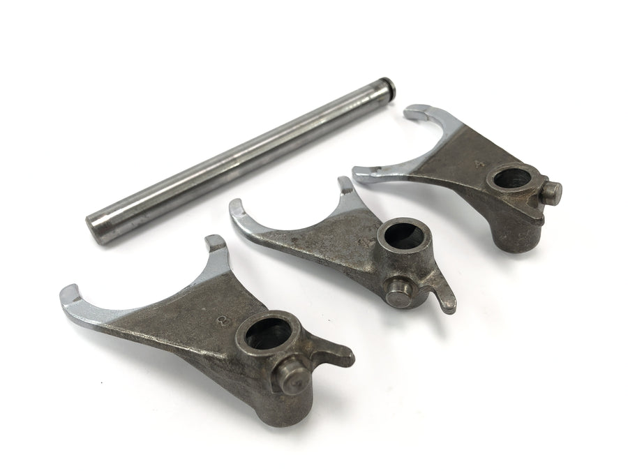 Kawasaki GPZ 1100 ZXT10E [1997] - Switch Forks Gear Cabbles Set With Orientação Eixo Guia