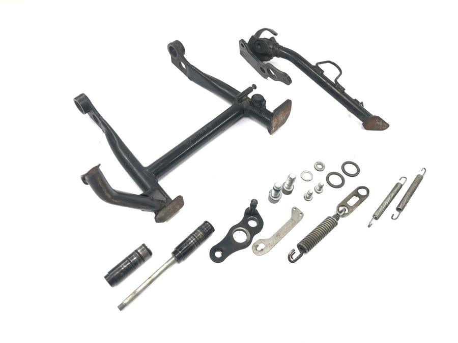 BMW R 1150 R R21 [2001] - Cavalete principal, cavalete lateral, conjunto completo com molas