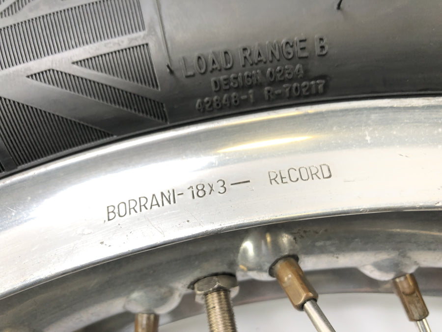 Moto Guzzi V7 Special [1971] - Hinterrad Rad Rim na parte traseira Borrani
