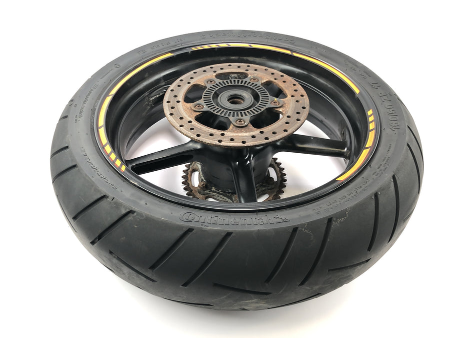 KTM Duke 690 A3 [2012] - Roda dentada de disco de freio completo com aro traseiro 5,00 x 17"