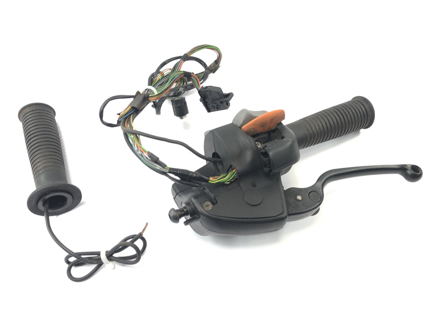 BMW K 1200 GT K12 [2003] - Encaixe no guiador, interruptor do guiador à direita com punho do acelerador e punhos aquecidos