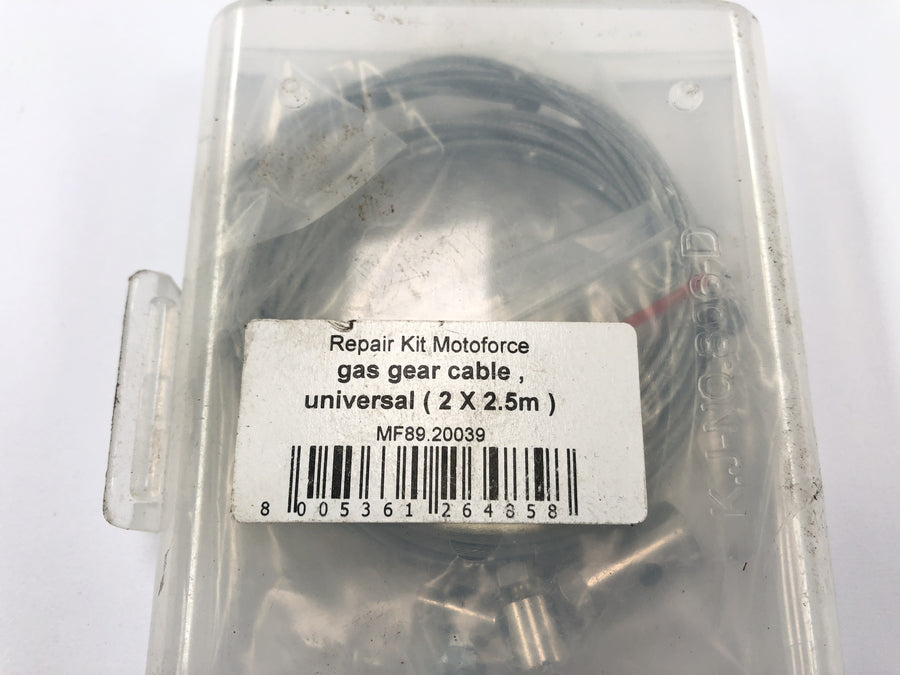 Kawasaki GPZ 1100 ZXT10E [1997] - Kit Universal Cable Kit 2x2.5m de trem de trem de gás 2x2.5m