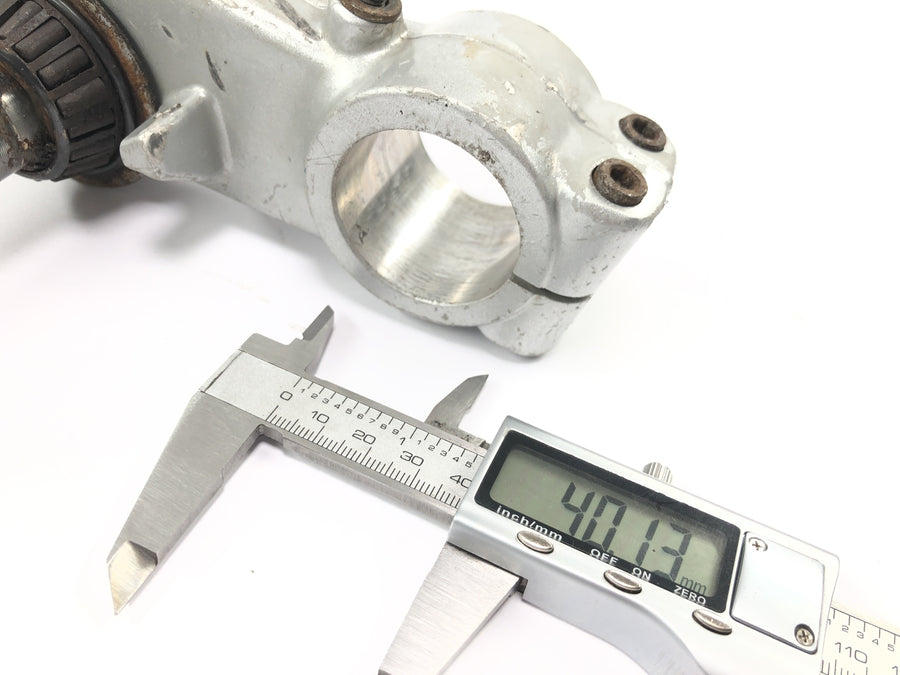 Sachs ZX 125 [1998] - braçadeira de garfo da ponte da cabeça de direção da ponte do garfo inferior 40 mm