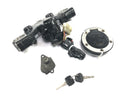 Triumph Tiger 900 T400 [1998] - Conjunto de fechadura com ponte de garfo na parte superior, trava de tanque, trava de assento-2