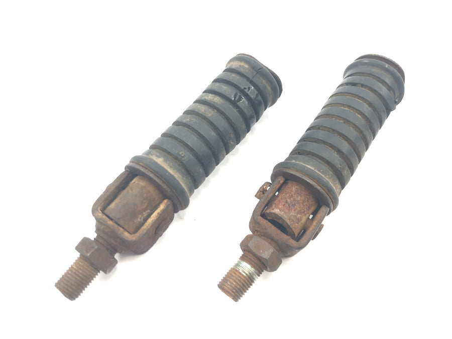 Yamaha DT 175 2K4 [1982] - Apoios para os pés, apoios para os pés do passageiro, par dobrável