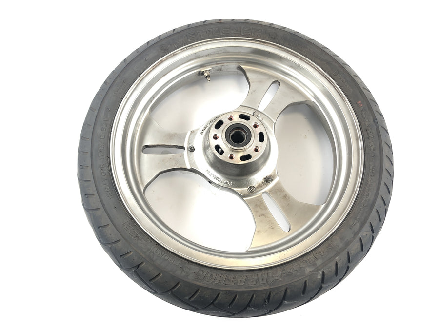 Kawasaki VN 1600 Mean Streak VNT60B [2005] - borda da roda dianteira na frente 130/70R17 DOT4916