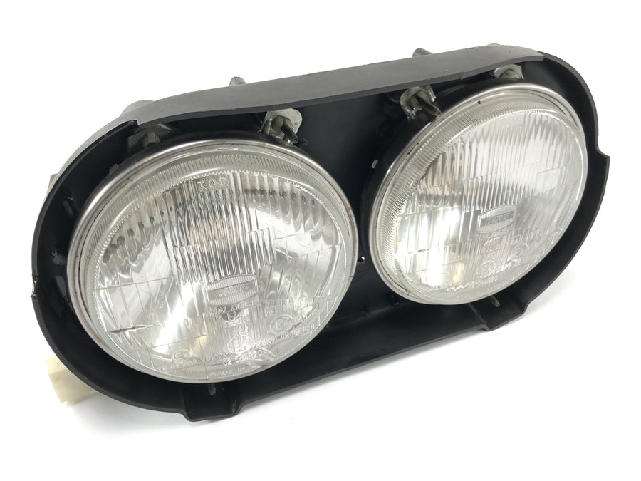 Triumph Daytona 900 T300 [1993] - Módulo de lâmpada de luz frontal de farol duplo ligeiramente danificado