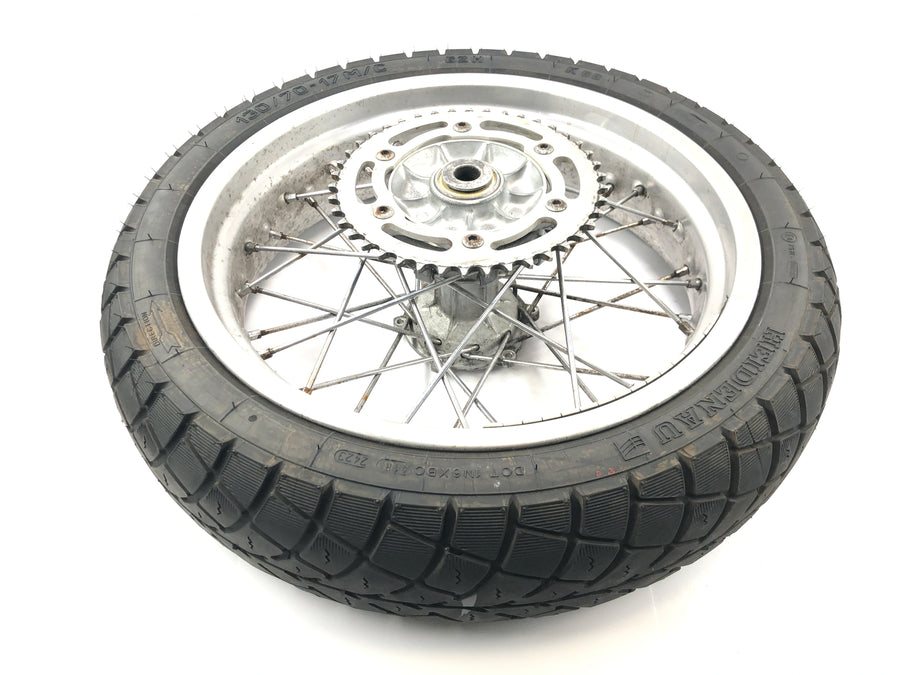 KTM 640 LC4 Prestige [2005] - roda traseira com raios da roda 4,25 x 17"