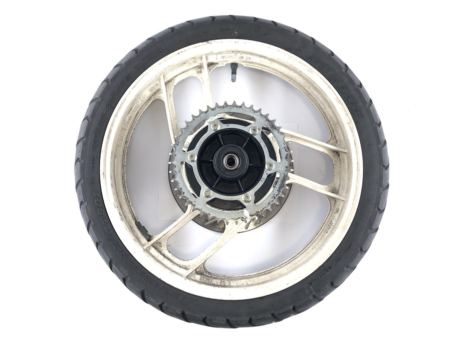 Yamaha RZ 250 R 29L [Aprox. 250 ypvs] - borda da roda traseira na parte traseira 2,50 x 18 "com roda de corrente e disco de freio