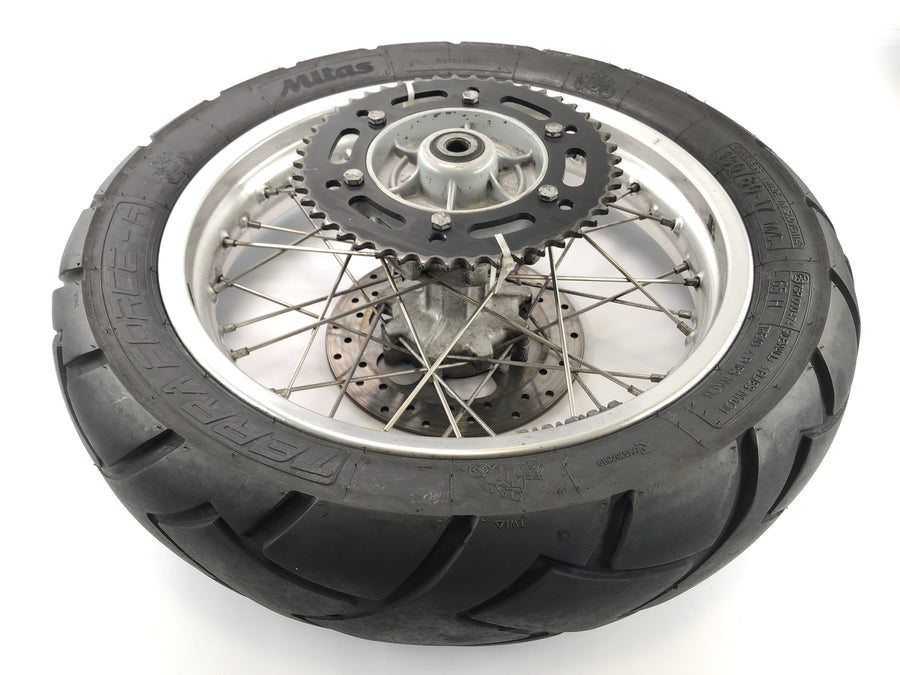 BMW F 650 GS R13 [2002] - borda da roda traseira com roda de corrente e disco de freio 3.0x17 "