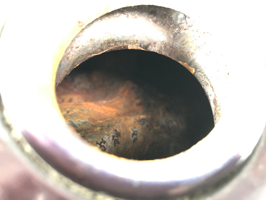 Kawasaki Z 1100 Kzz10a [1984] - Tanque de gasolina dentro do enferrujado